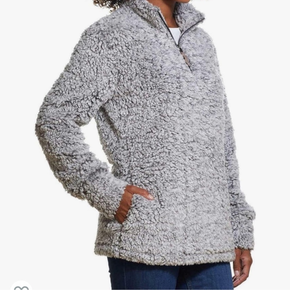 Weatherproof grey faux fur pullover - Picture 2 of 5